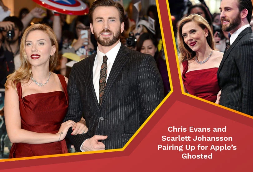 Chris Evans and Scarlett Johansson