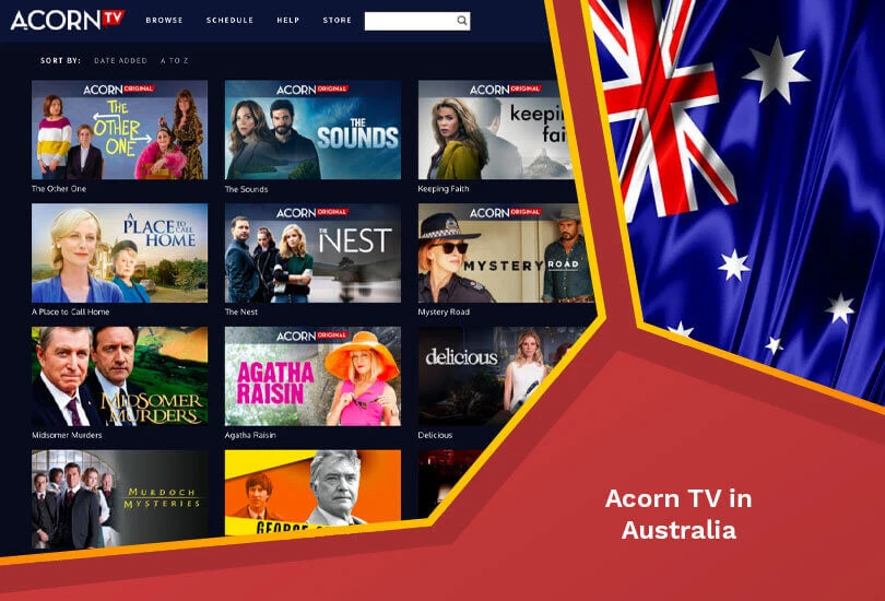 Acorn discount tv website