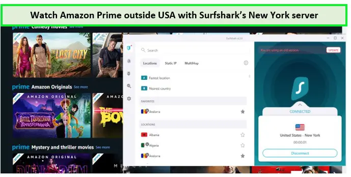 Fix amazon prime issue with surfshark