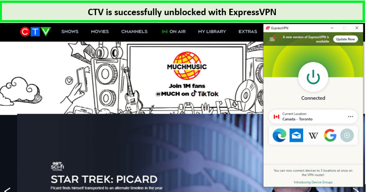 Ctv in uk with expressvpn