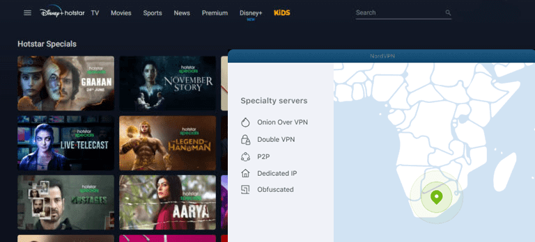 Disney plus hotstar uae with nordvpn