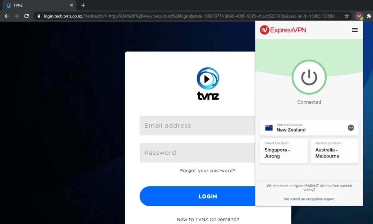 Tvnz outside new zealand expressvpn