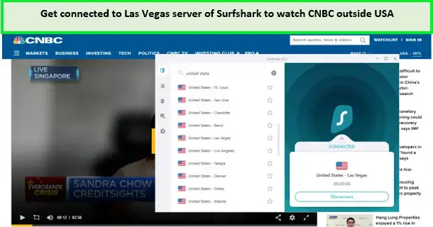 Watch cnbc in canada with surfshark