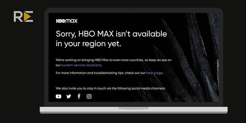 Hbo max philippines geo restriction error
