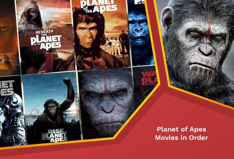 Planet of the apes movies in order