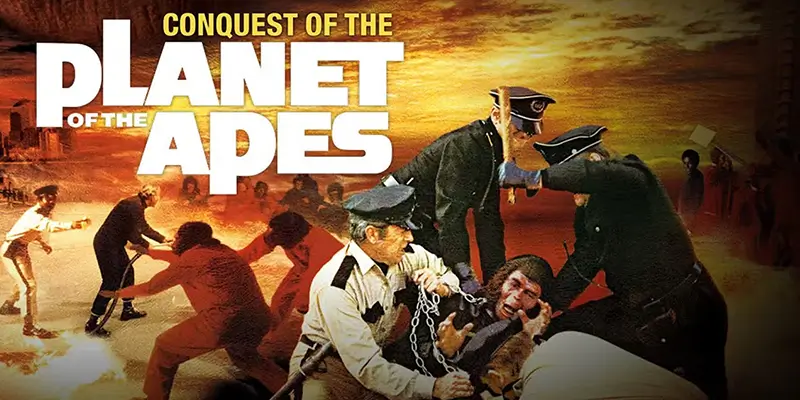 Conquest of the planet of the apes (1972)