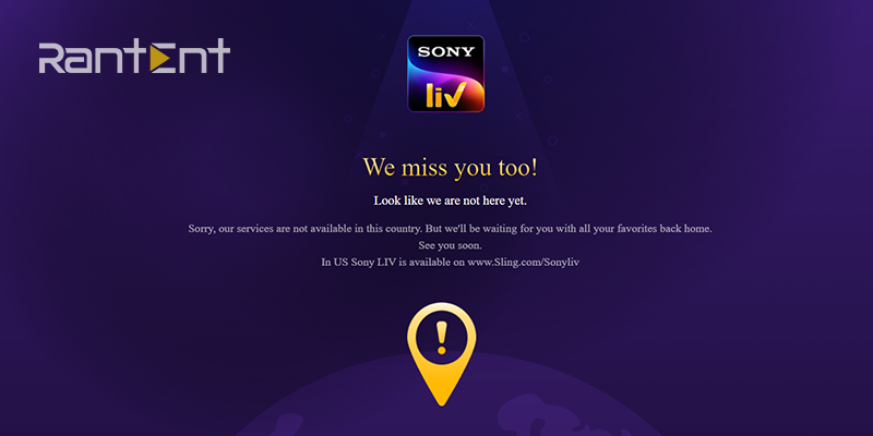 Sony liv geo restriction error in uae
