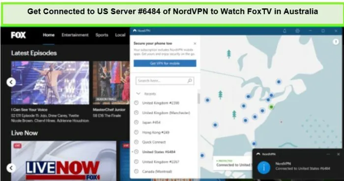 Fox tv australia with nordvpn