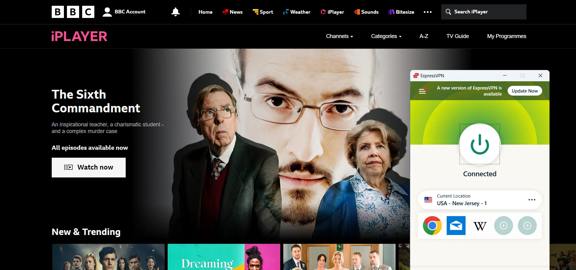 Watch bbc iplayer nz with expressvpn