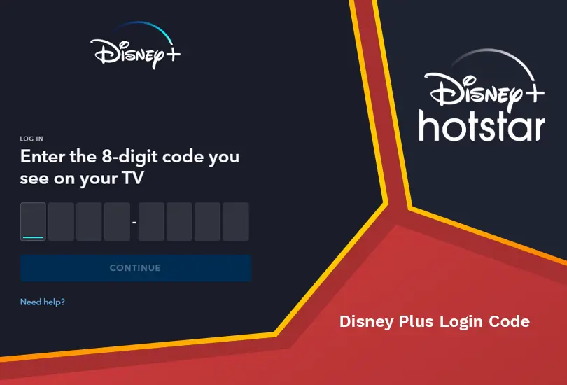 Disney plus login code