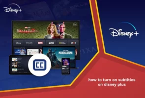 How to turn on subtitles on disney plus