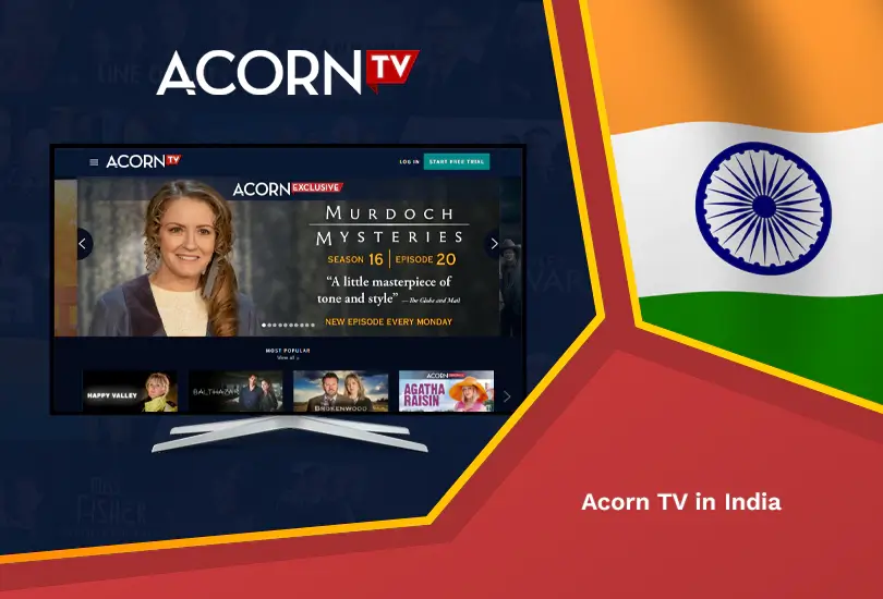 Acorn tv in india