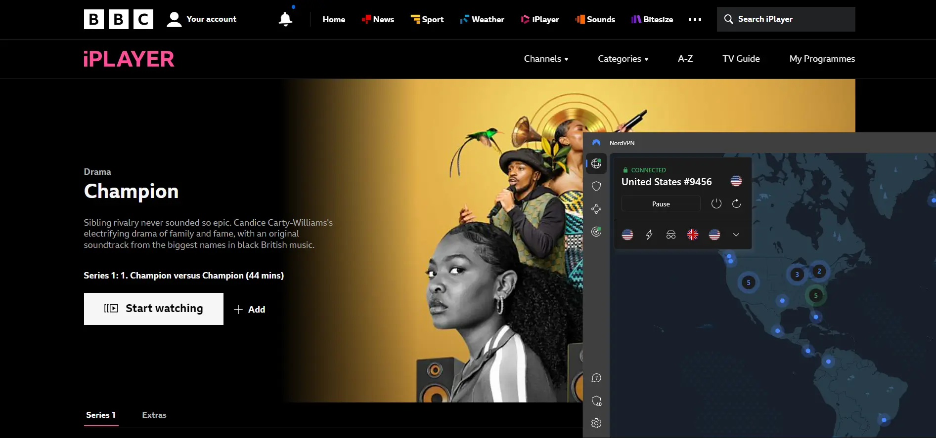 Bbc iplayer in france with nordvpn