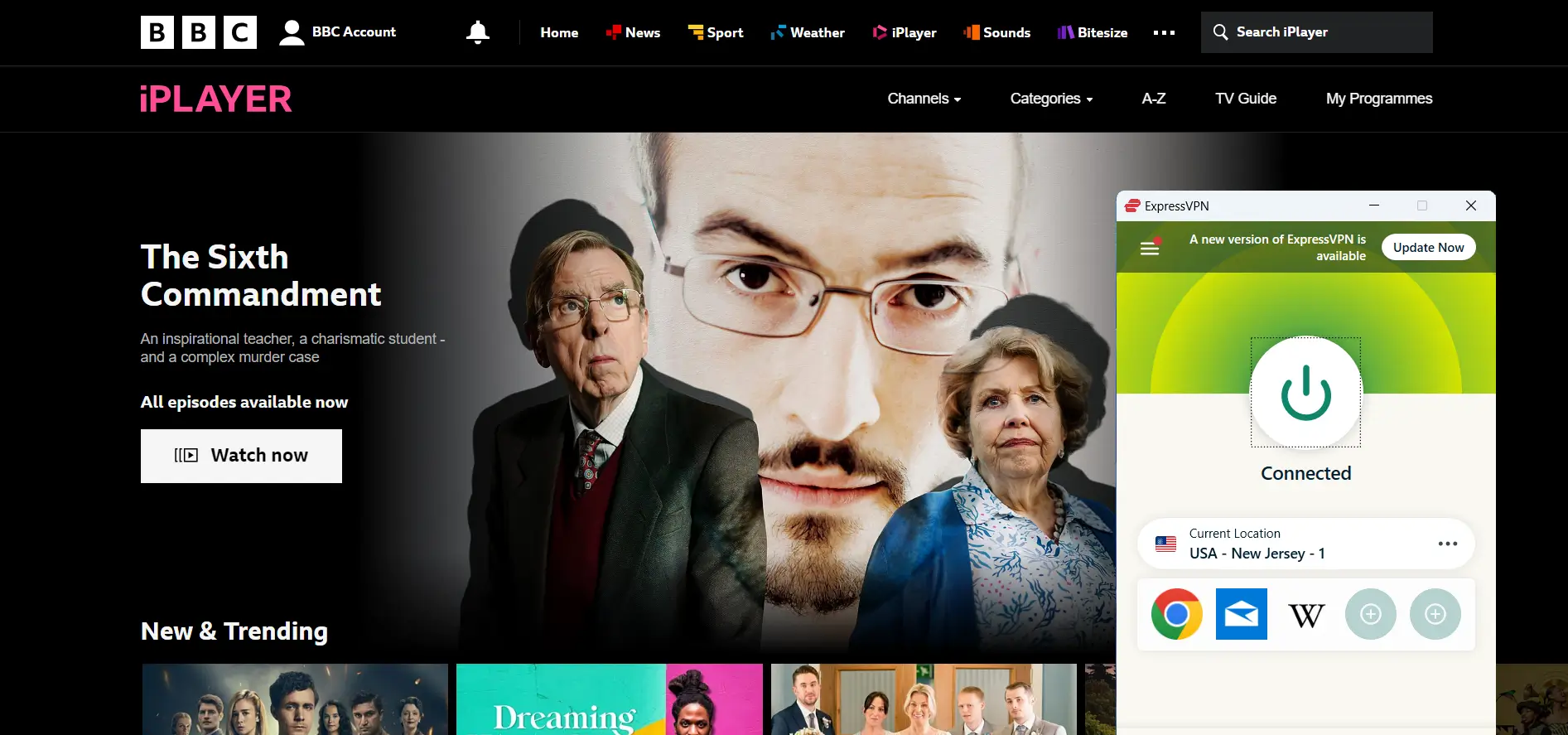 bbc iplayer in hong kong with expressvpn