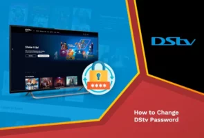 How to change dstv password