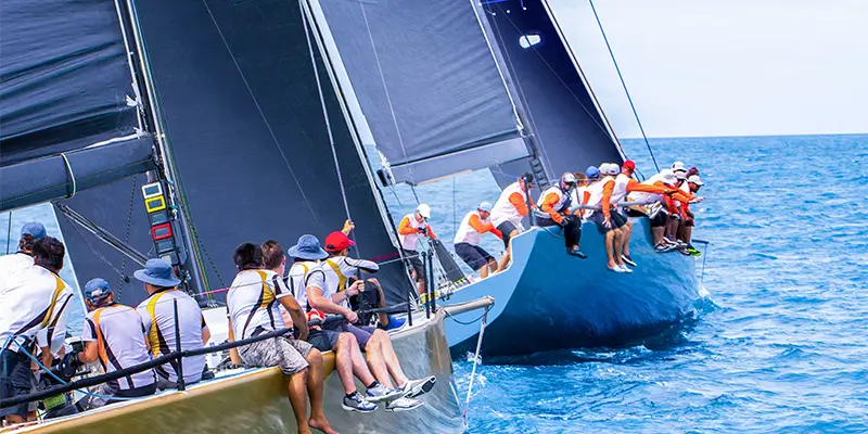Sailing events on kayo sports