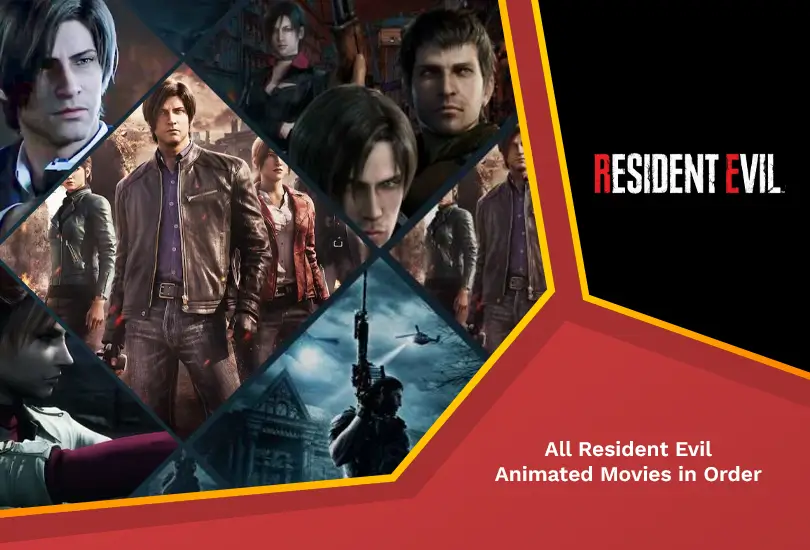 All resident evil animated movies in order