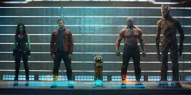 Guardians of the galaxy 2014