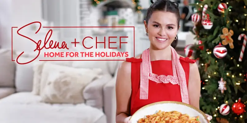 Selena chef home for the holidays 2023