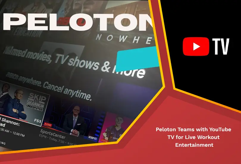 Peloton teams with youtube tv for live workout entertainment