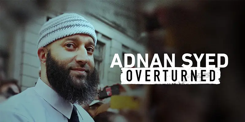 Adnan syed overturned on discovery plus